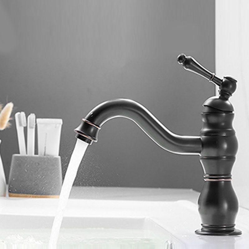 Vintage Bathroom Tube Faucet One Handle Flush Mount Bathtub Faucet