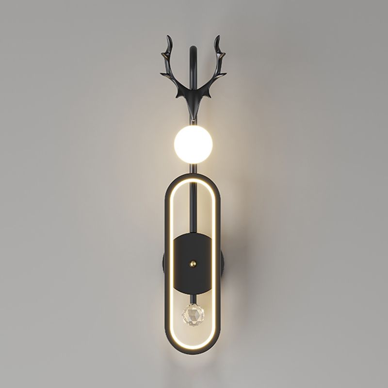 Moderner Stil Metall Wandleuchte kreative LED -Wandleuchte Leuchten für Schlafzimmer