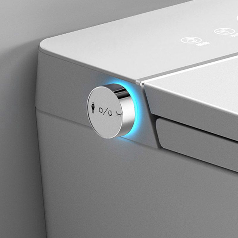 Modern Heated Seat Toilet ABS Wall Mount Flush Toilet for Home Use