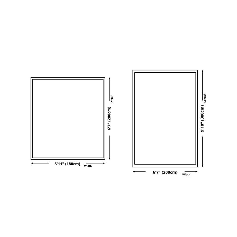 Gray Gorgeous Rug Polyester Line Rug Stain Resistant Indoor Rug for Sitting Room