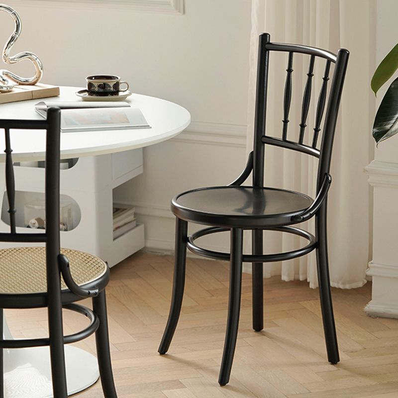 Industrial Style Side Chair Wooden Indoor Dining Chair for Living Room