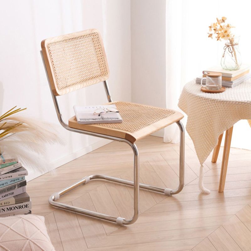 Contemporary Side Chair Open Back Dining Room Chair for Kitchen