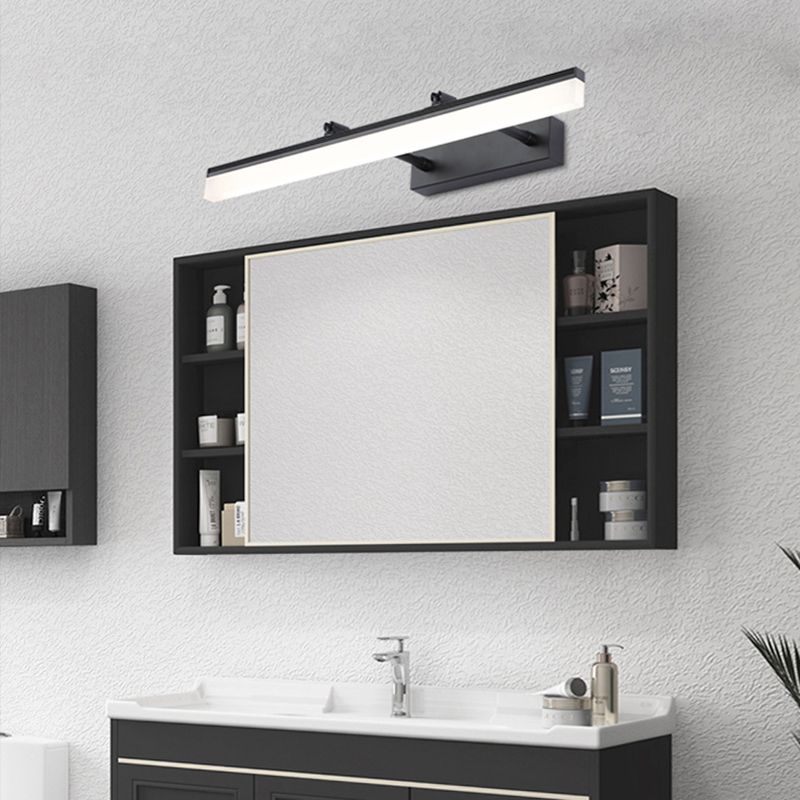 Braccio di swing in metallo Muro di luci moderna stile moderno 1 luce da parete specchio luce