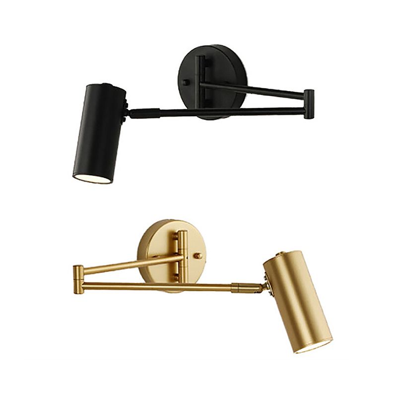 Luce di pannelli a parete armata regolabile Luce a parete in metallo moderno per camera da letto