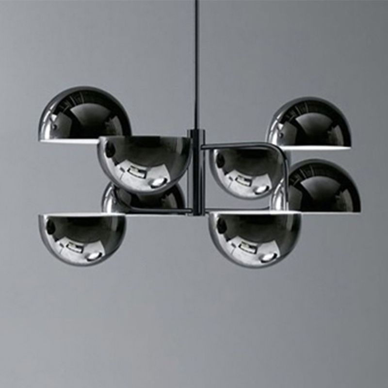 8 têtes Postmodern Chandelier Plafond Plafond Pendant pour le salon salle à manger