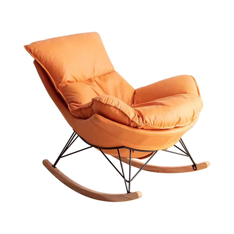 Simple Style Rocker Chair Modern Minimalist Lazy Chair for Bedroom