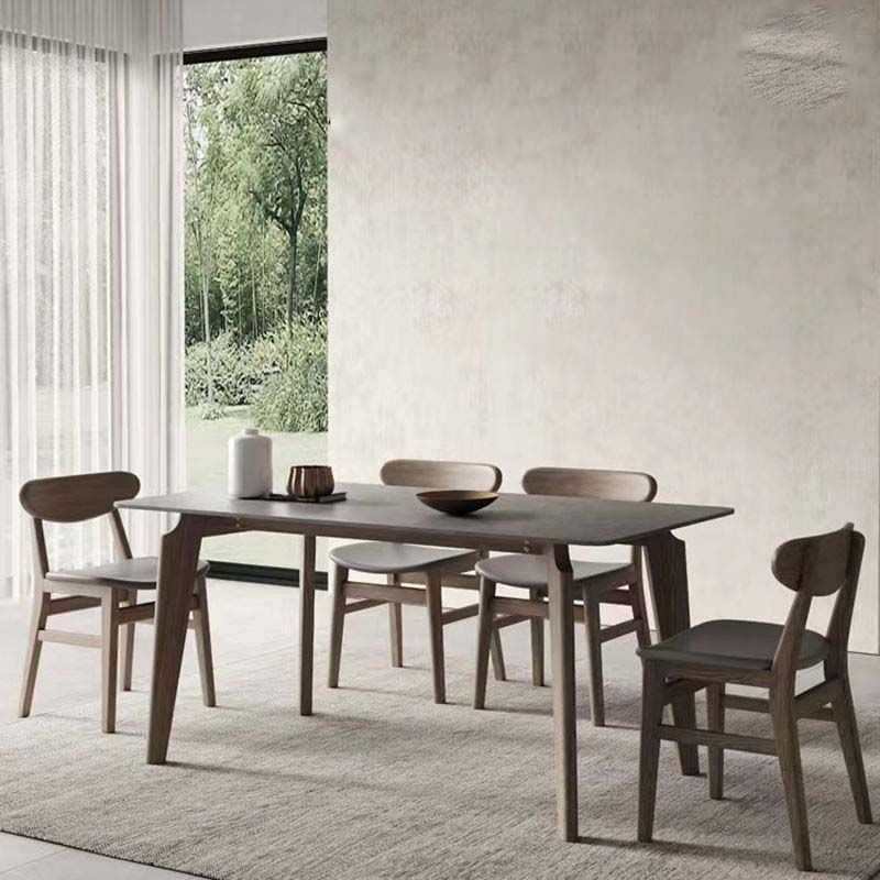 Modern Dining Sintered Stone Table Dining Rectangle Table for Home Use
