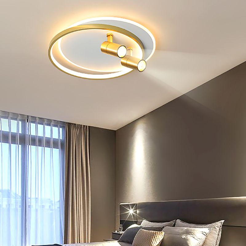 Plafoniera moderna a LED Faretto Design Lampada da incasso in alluminio per camera da letto