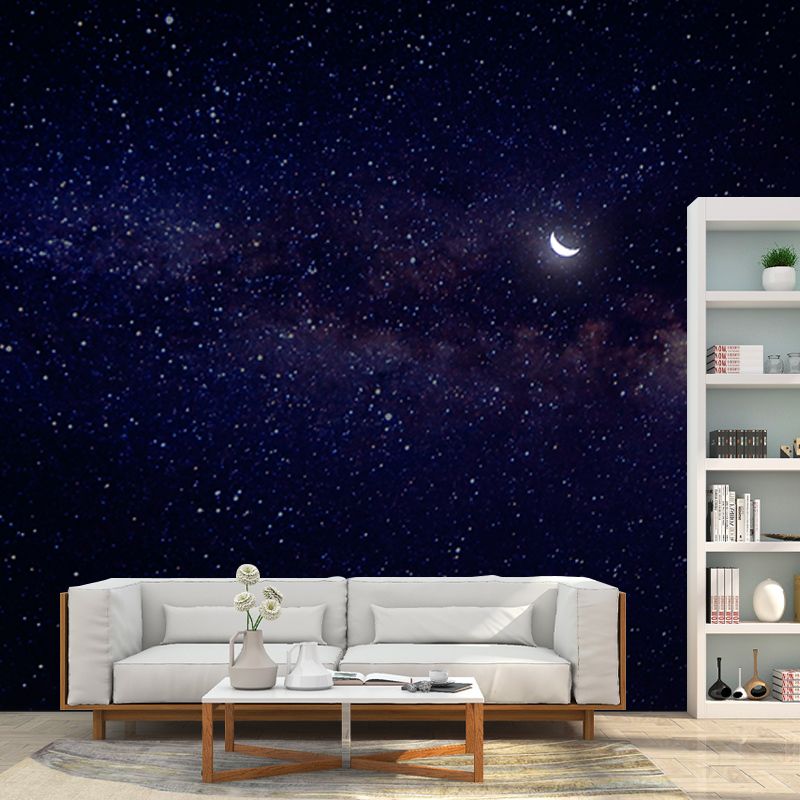 Galaxy Space Wall Decals Decor for Bedroom Living Room, Water Resistant