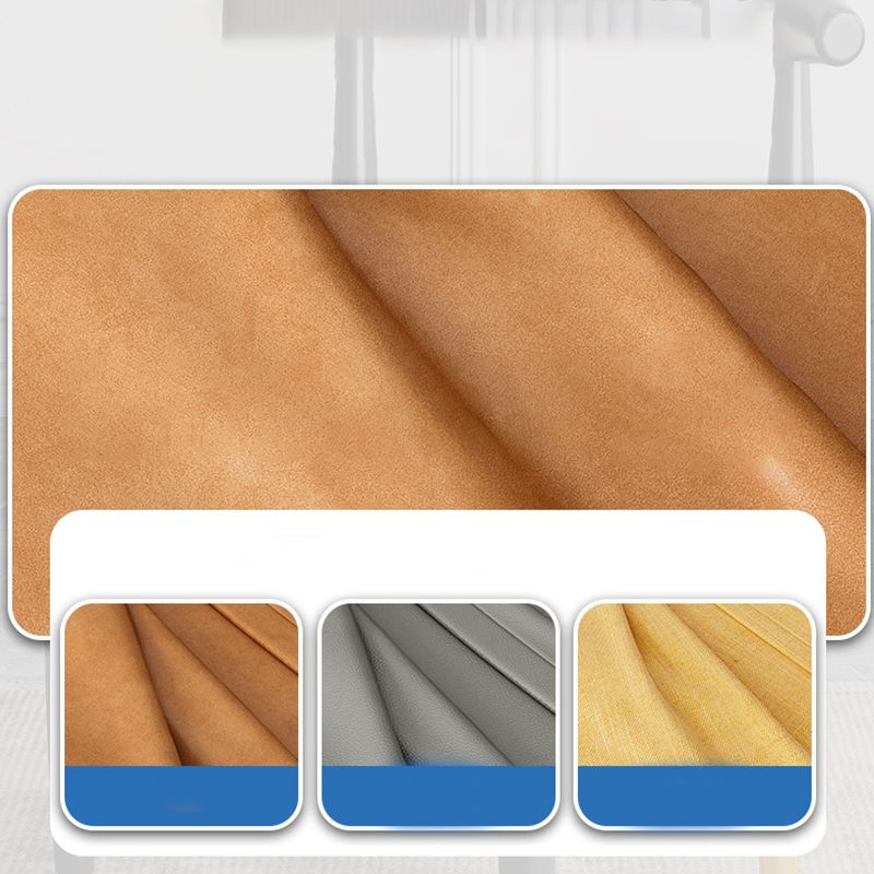 Kitchen Armless Dining Chair Dining Room Metal Legs Open Back Side Chair