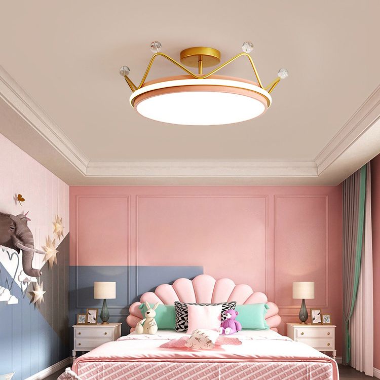 Colorful Flush Mount Ceiling Light Modern LED Flush Mount Ceiling Fixture