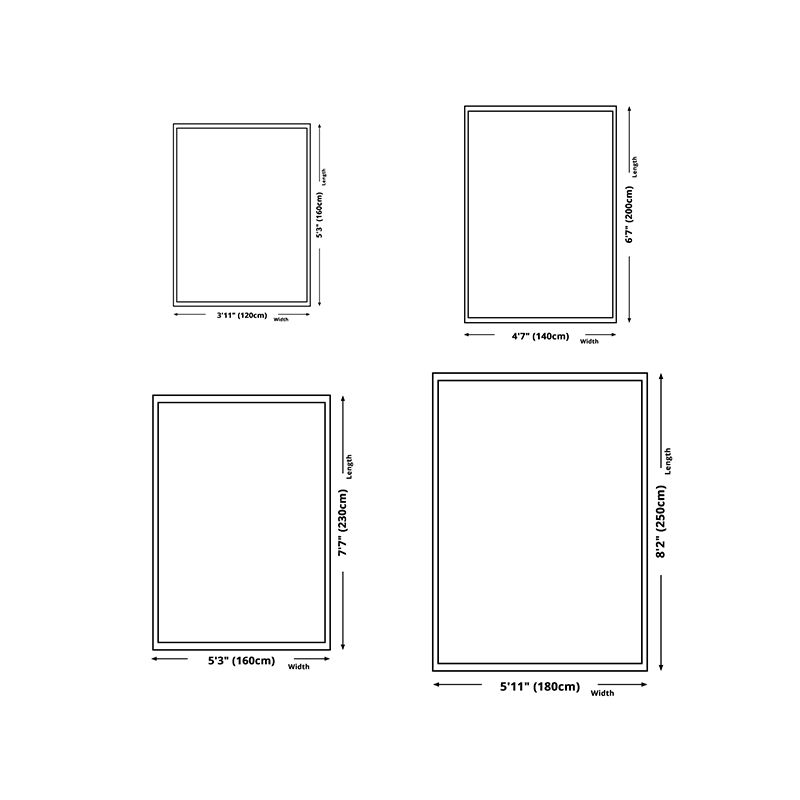 Light Brown Modern Rug Polyester Color Lump Area Rug Washable Rug for Living Room