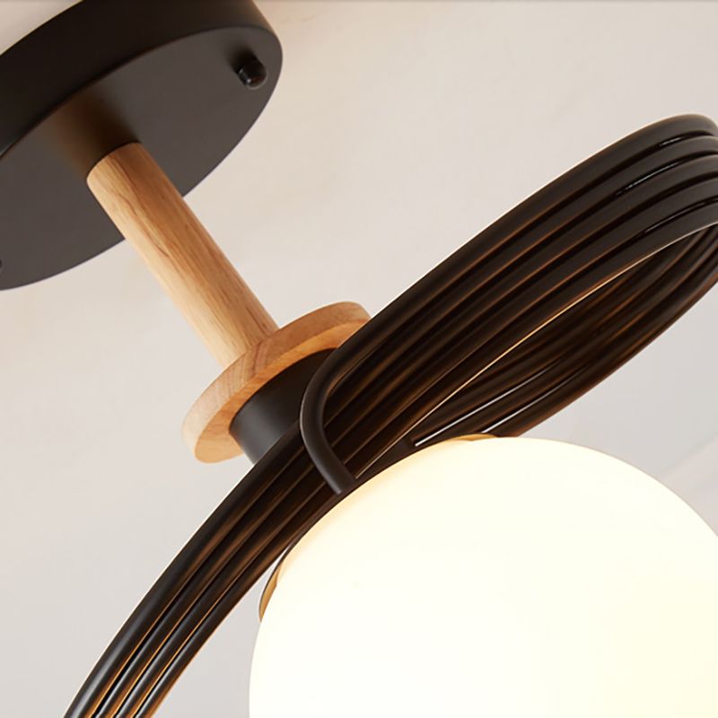 Lampade per lampadari in legno moderni in legno di lampade a sospensione a sospensione multipla