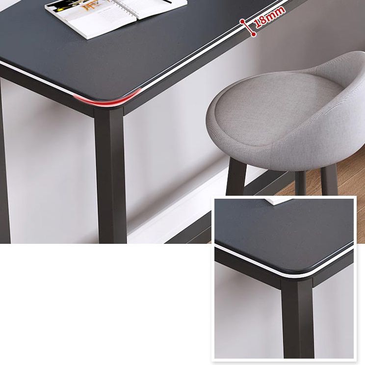 1/3/4/5 Pieces Wood Bar Table Set Matte Finish Modern Bar Set