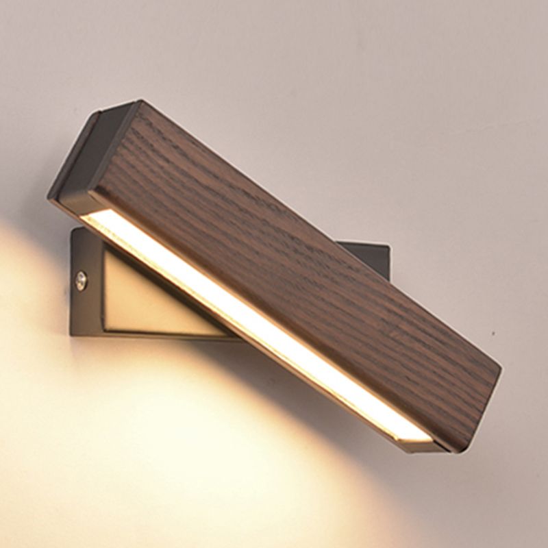 Luminaire en bois en bois à 1 lumière réglable