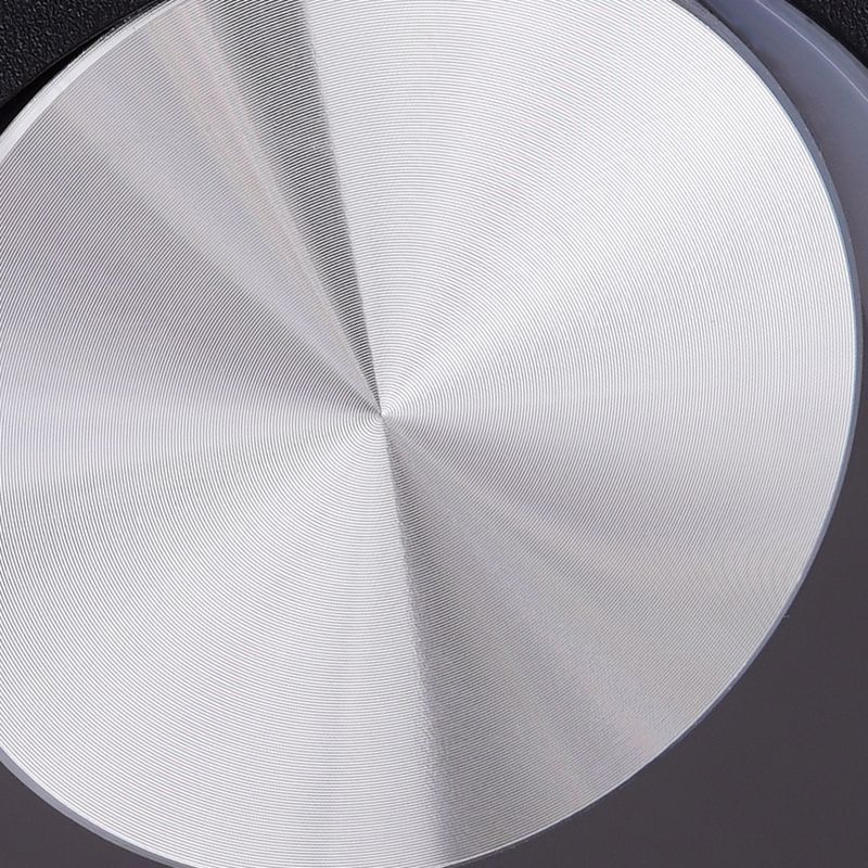 Pendre du salon LED Minimaliste forme ovale Lumière suspendue avec une nuance de gel de silice