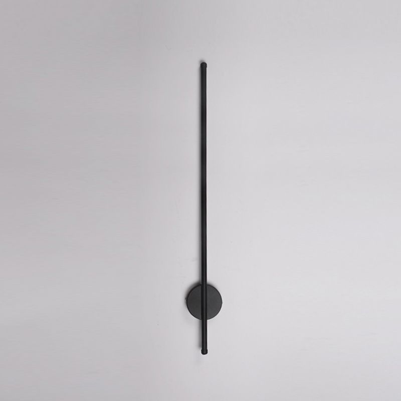 Modern Style Linear Sconce Light Fixture Metal 1 Light Wall Mounted Lighting