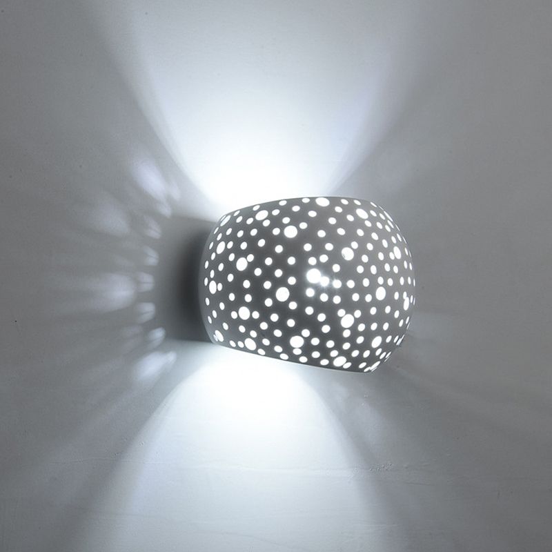 Modern Style Geometric Wall Lighting Fixtures Metal 1 Lights Wall Washer Sconce