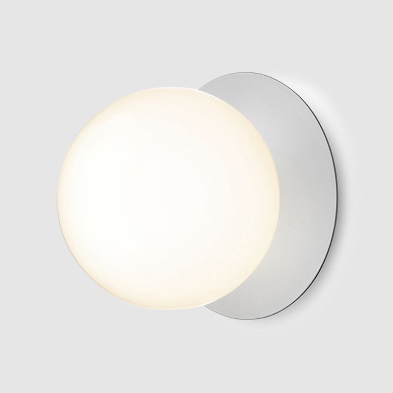 Plafonnier encastré à LED en verre contemporain, luminaire décoratif d'intérieur, idéal pour un couloir