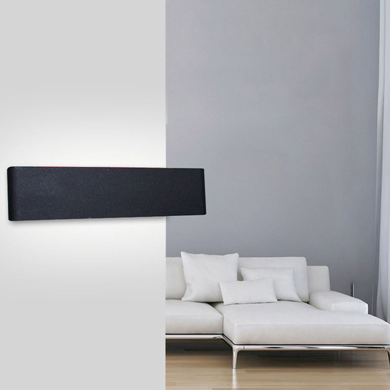 Rechteckige Wandleuchte kreative minimalistische Aluminiumleuchte Wandleuchte