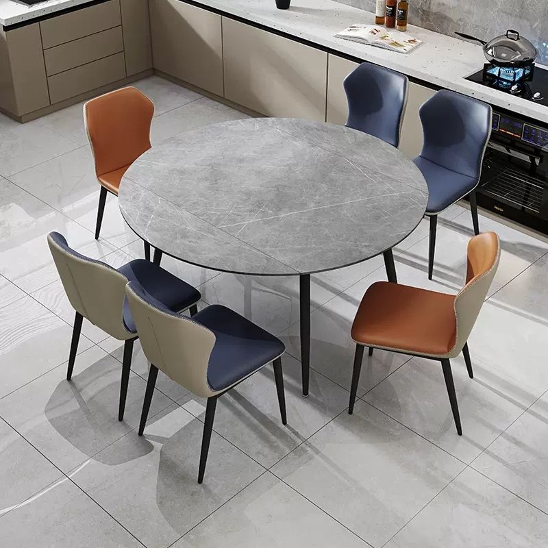 1/4/5/7 Pieces Dining Set Modern Sintered Stone Dining Furniture