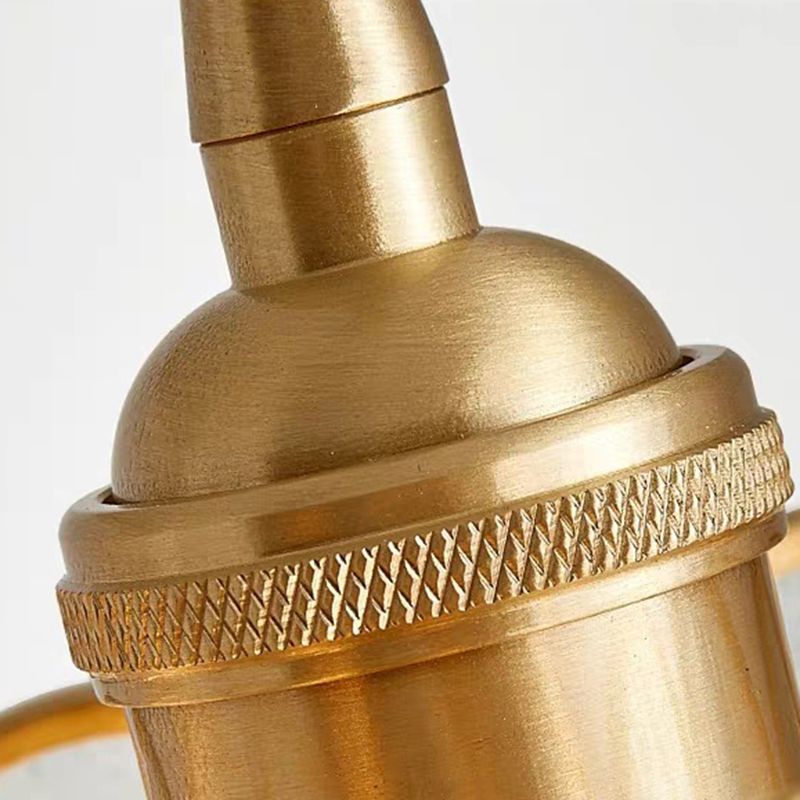 Modern Style Unique Shape Hanging Light Glass 1 Light Hanging Lamp for Bedroom