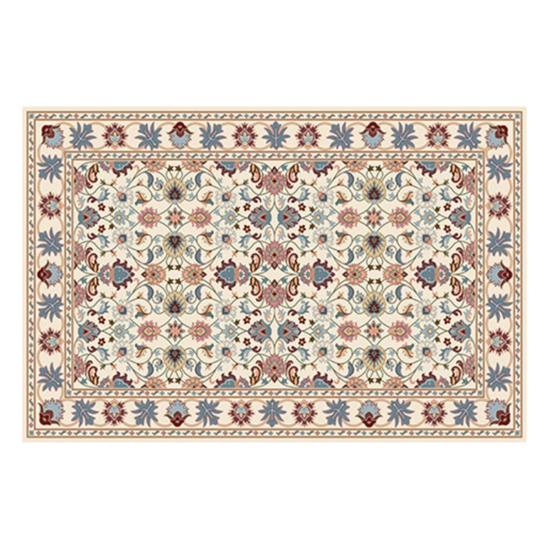 Stain Resistant Polyster Living Room Carpet Southwestern Print Shabby Chic Rectangle