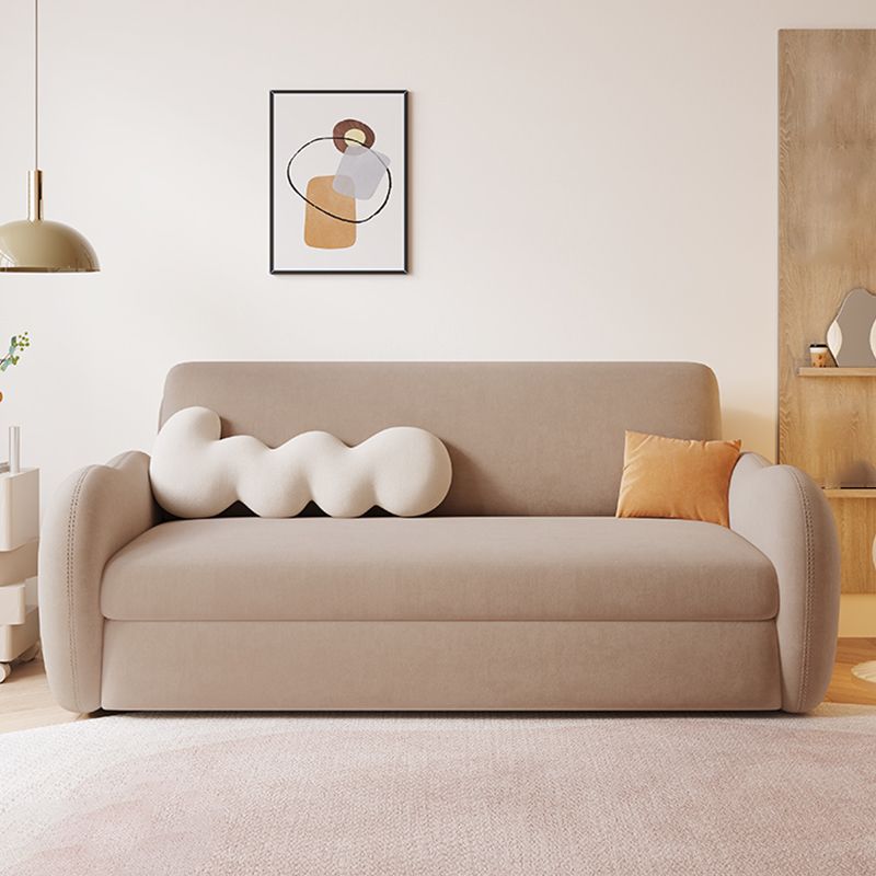 Scandinavian Foldable Futon Sleeper Espresso Futon Sleeper Sofa Bed