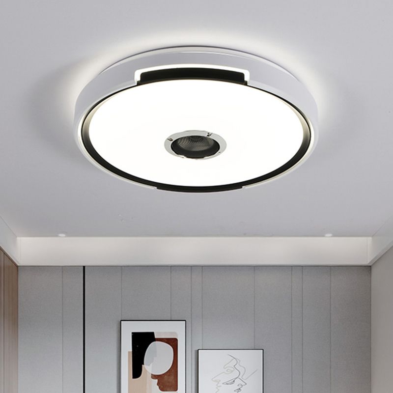 Flush Mount Ceiling Fixture LED Light Smart Mobile Phone Control Foyer Light Room Light