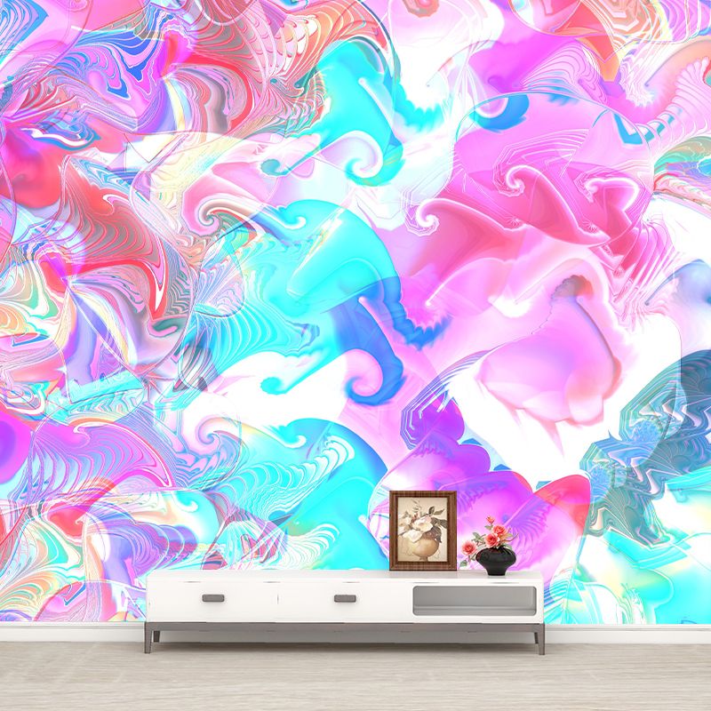 Illustration Mildew Resistant Mural Wallpaper Abstract Painting Indoor Wall Mural