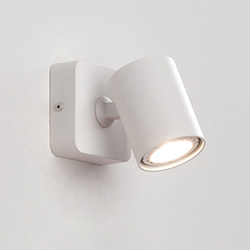 Luce contemporanea a parete regolabile luce con ombra acrilica per camera da letto