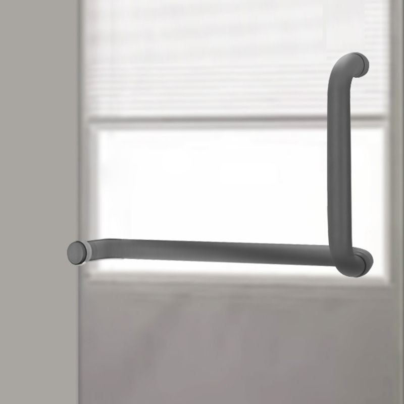 Glass and Metal Shower Door Simple Inline Black Shower Bath Door
