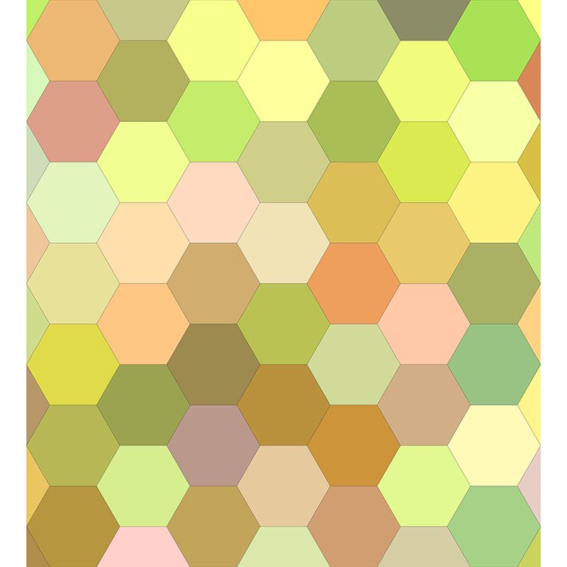 Vertical Illustration Mural Covering Moisture Resistant Multiple Sizes Available