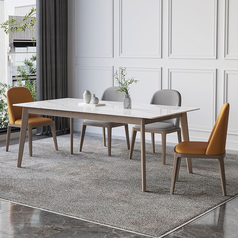 1/2/5/7 Pcs Sintered Stone Dining Room Set Table Furniture Set for Home