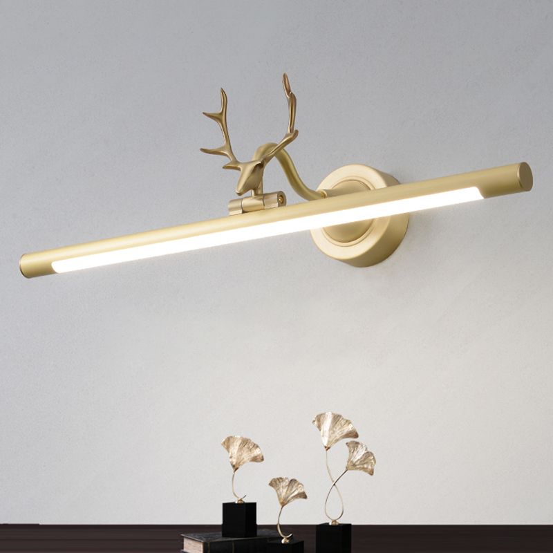 Linear Wall Lighting Fixture Simple LED Wall Mount Light Fixture for Bathroom