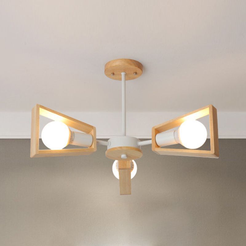 Living Room Japanese Style Chandelier Lighting Fixture Modern Chandelier Pendant Light