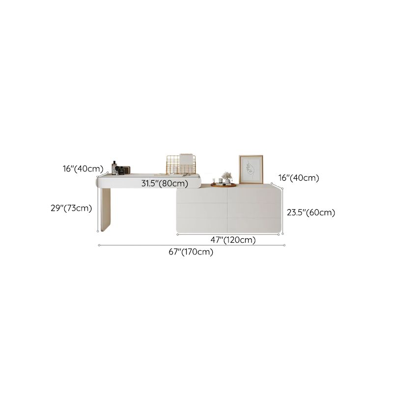 Contemporary Solid Wood With Drawer Lighted Mirror Bedroom Make-up Vanity