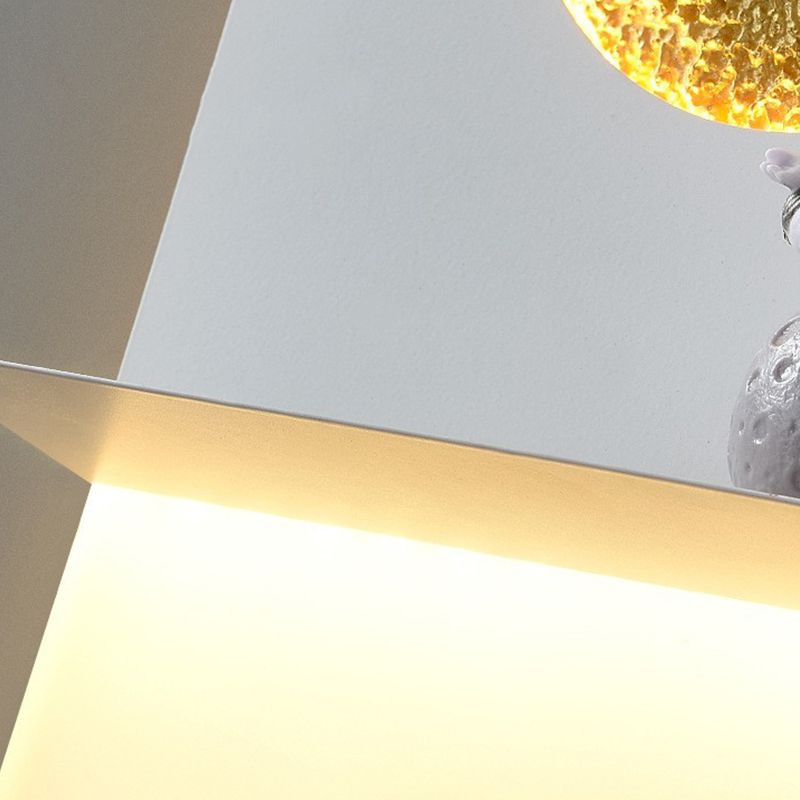 Creative Astronauts Wall Light Modern LED Wall Light Fixture for Bedroom