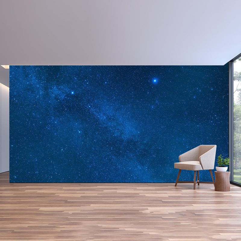 Room Customized Wallpaper Mural Novelty Universe Mildew Resistant Wall Decor