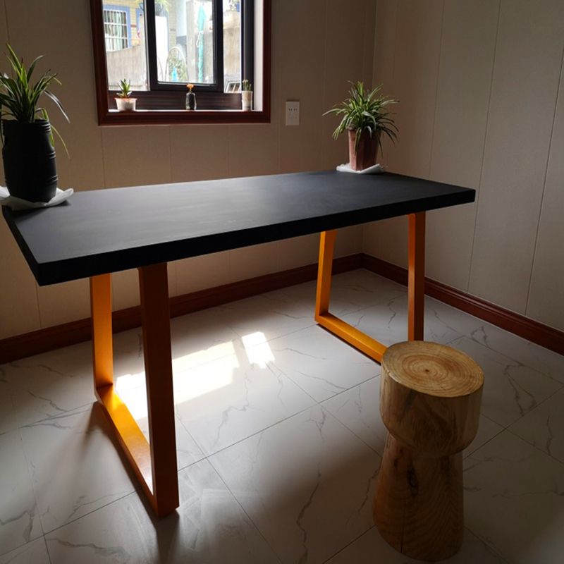 Industriestil Schlittenbasis Möbel Kiefer Massivholz Esstisch für Zuhause