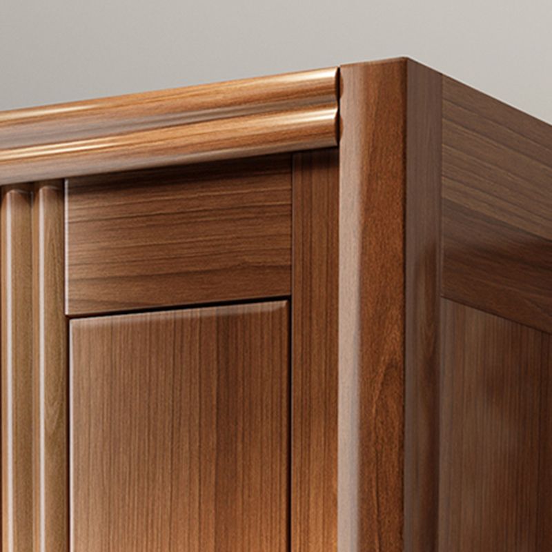 French Country Style Ward Armoire Wooden Wardrobe for Bedroom