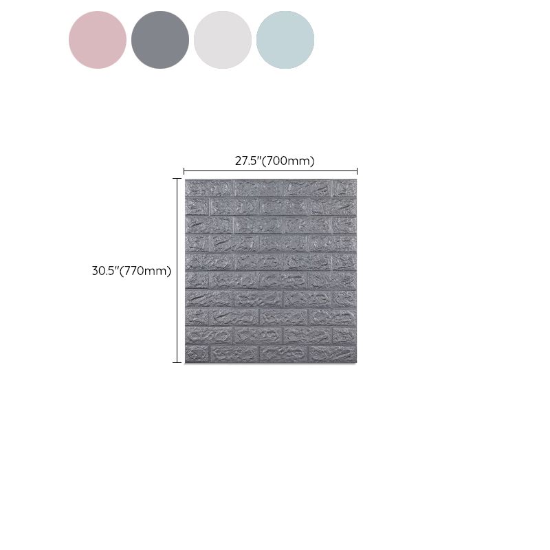 Backsplash Panels 3D Embossed Peel and Stick Wall Paneling for Living Room