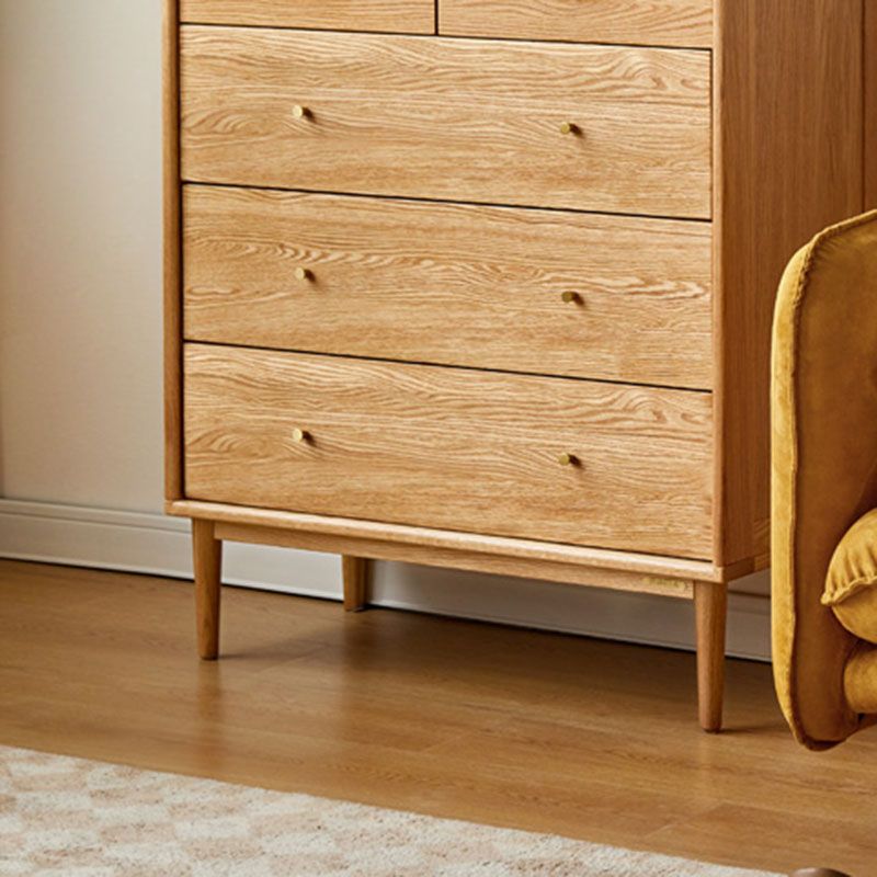 Contemporary Vertical Dresser Wood Storage Bachelor Chest for Home