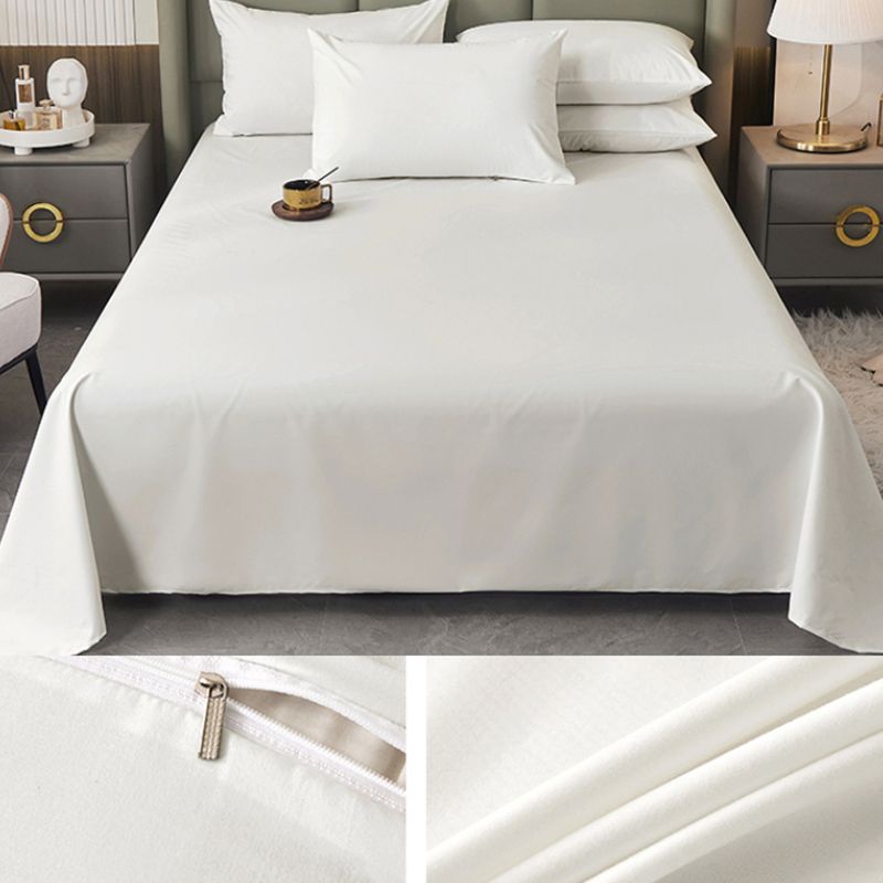 Cotton Bed Sheet Set Modern Elegant Fitted Sheet for Bedroom