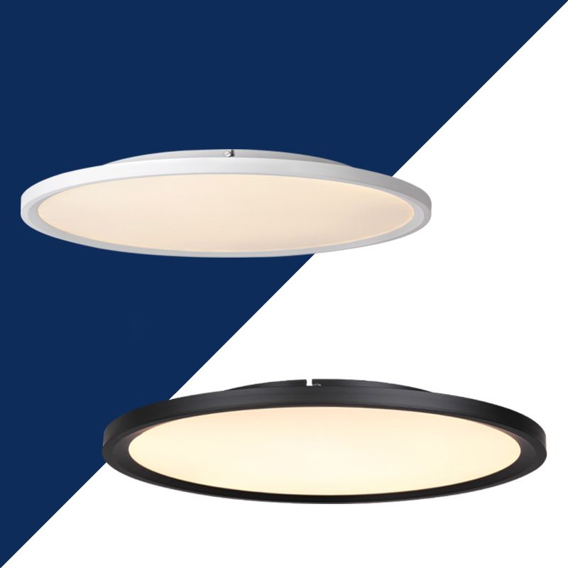 Disk Led Flush Mount Ceiling Light Nordic Acrylic Living Room Flush Mount Fixture