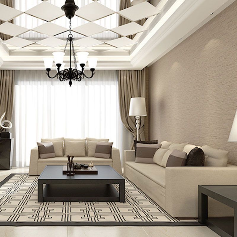 Japanese Linen Non-Pasted Wallpaper, 31-foot x 20.5-inch, Light Color