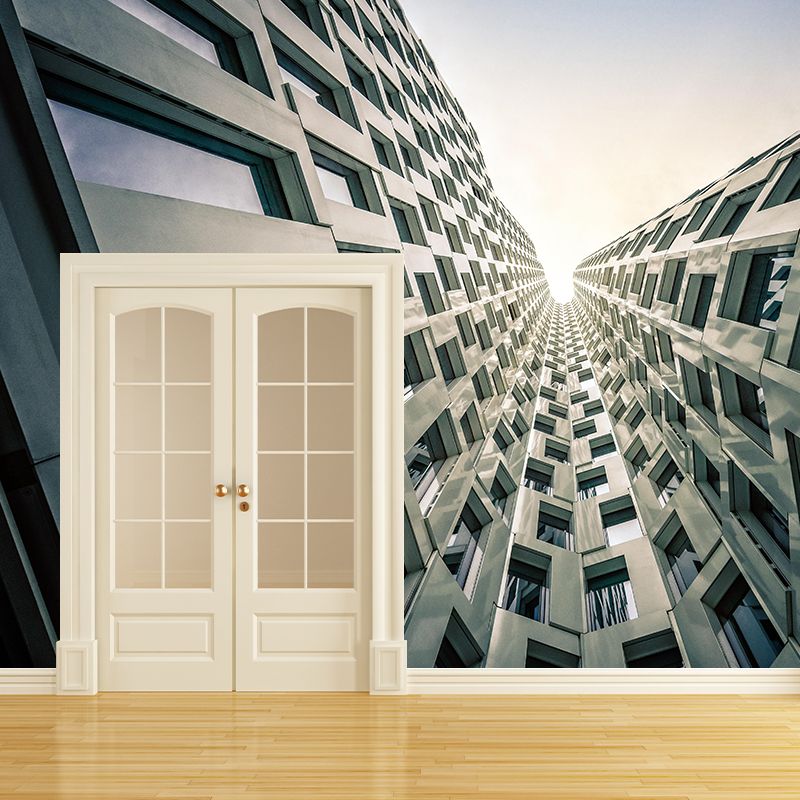 Architecture Wall Mural Decal Eco-friendly Mural Wallpaper for Living Room