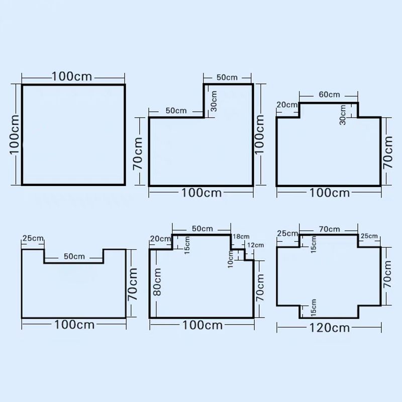 Green Tone Modern Area Carpet Polyester Plant Pattern Indoor Rug Anti-Slip Backing Carpet for Living Room