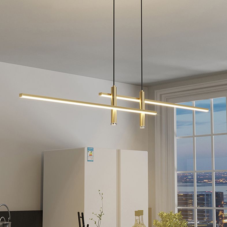 Moderno Simple LED Island Light Comedor accesorio de lámpara colgante