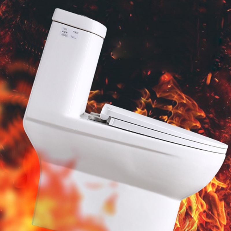 Traditional 1-Piece Flush Toilet Floor Mount Urine Toilet for Washroom